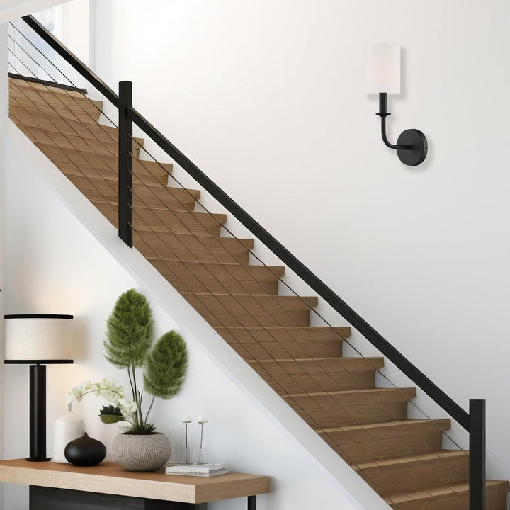 Bleecker Collection - Wall Sconce - Matte Black