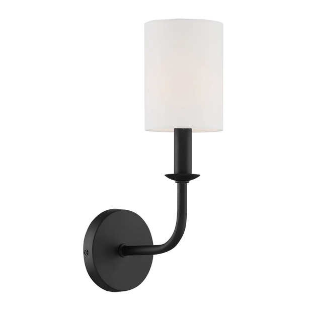 Bleecker Collection - Wall Sconce - Matte Black
