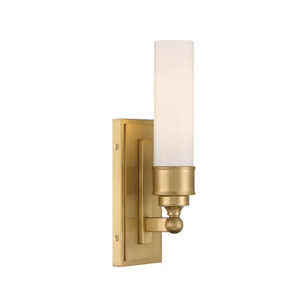 Jarvis 1 Light Wall Sconce - Aged Brass
