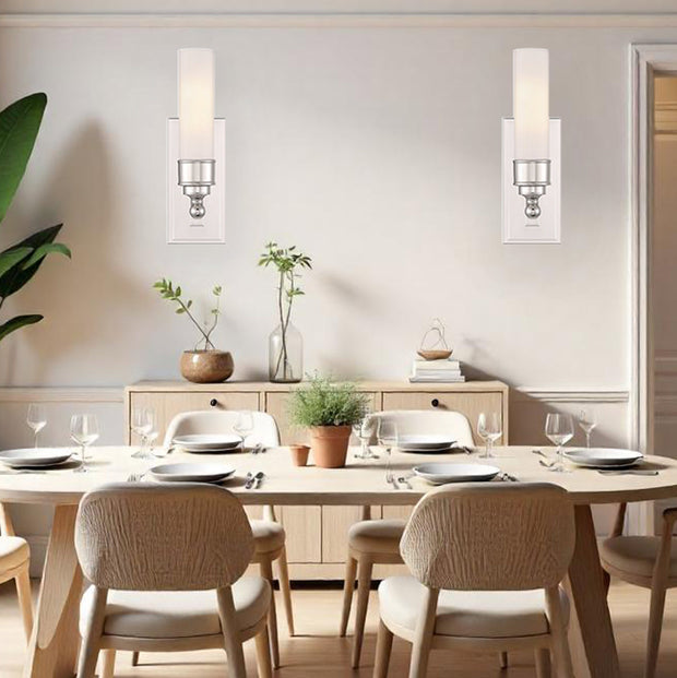 Jarvis 1 Light Wall Sconce - Polished Nickel
