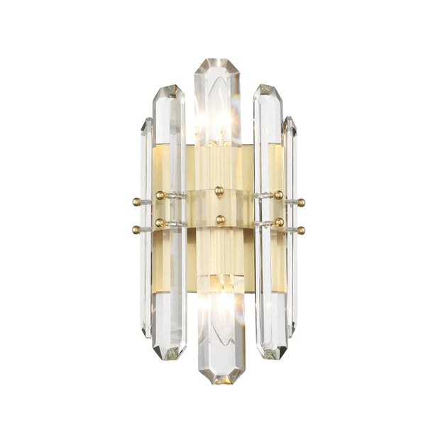 Capri Collection - Aged Brass Wall Sconce