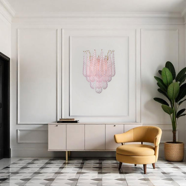 Libby Collection - 2 Lights Wall Sconce - Blush