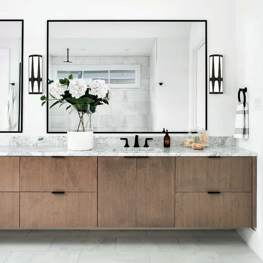 Shyla Collection - Wall Light - Matte Black - 2 Lights