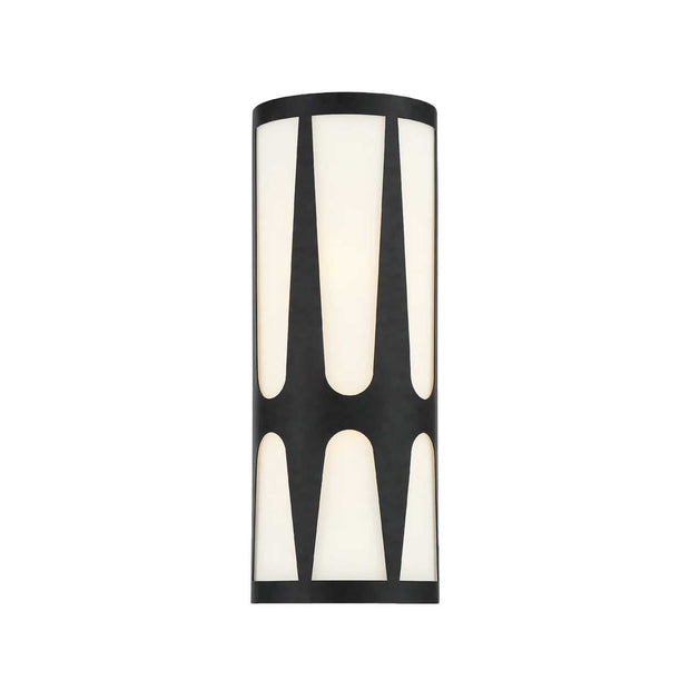 Shyla Collection - Wall Light - Matte Black - 2 Lights