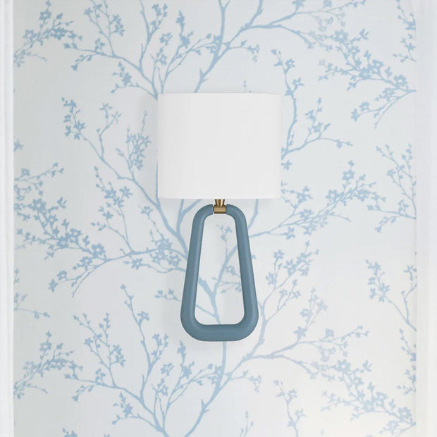 Jori Collection - 2 Lights Sconce - Blue