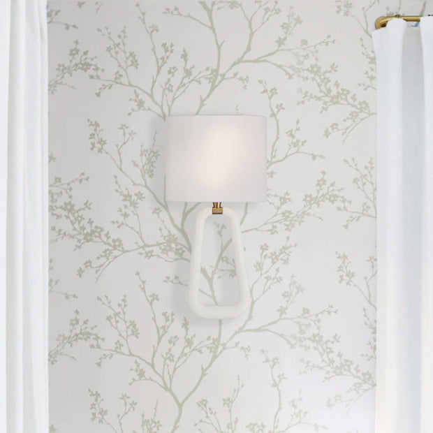 Jori Collection - 2 Lights Sconce - White