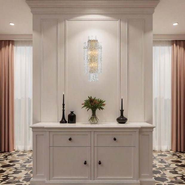 Lofton 3 Lights Wall Sconce - Satin Brass