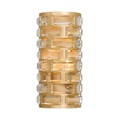 Belle Collection - Gold Wall Sconce