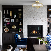 Manning Collection - Aged Brass Semi Flush Mount