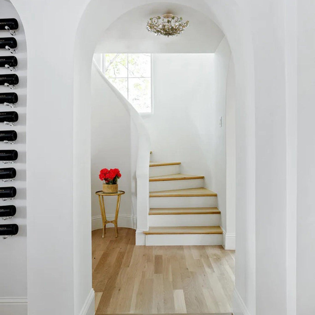 Bolton Collection - Champagne & Green Tea Flush Mount - Designer Chandelier Australia