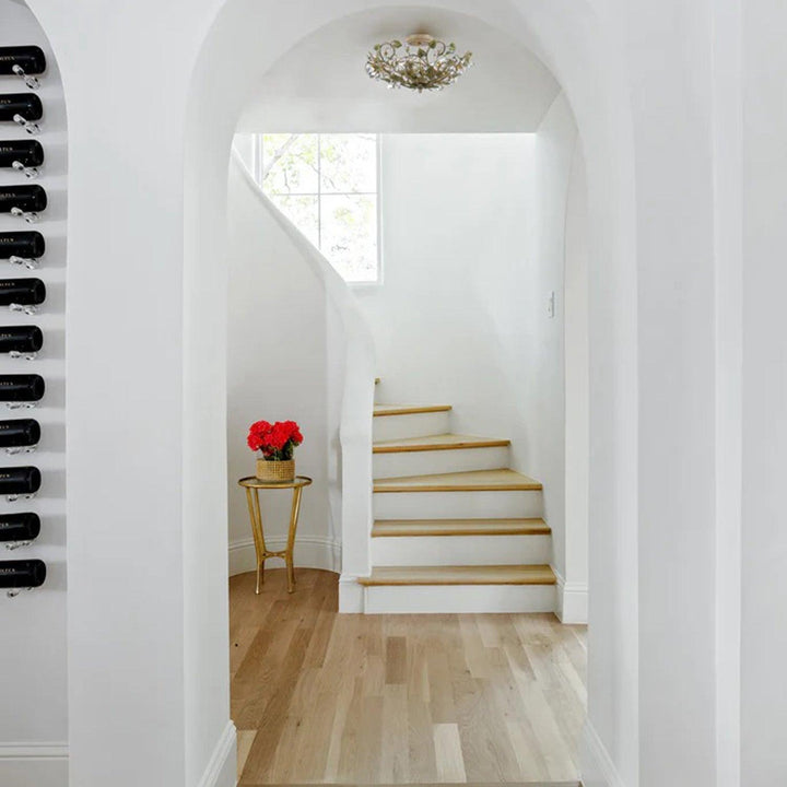 Bolton Collection - Champagne & Green Tea Flush Mount - Designer Chandelier Australia