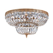 Devon Collection - 2 Tier Old Brass Flush Mount - W:76cm