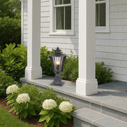 ArborLux Collection Outdoor Post Top - Black