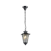 Vista Collection Outdoor Pendant - Black