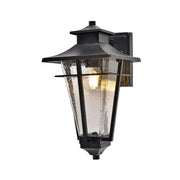 Vista Collection Outdoor Wall Sconce - Black