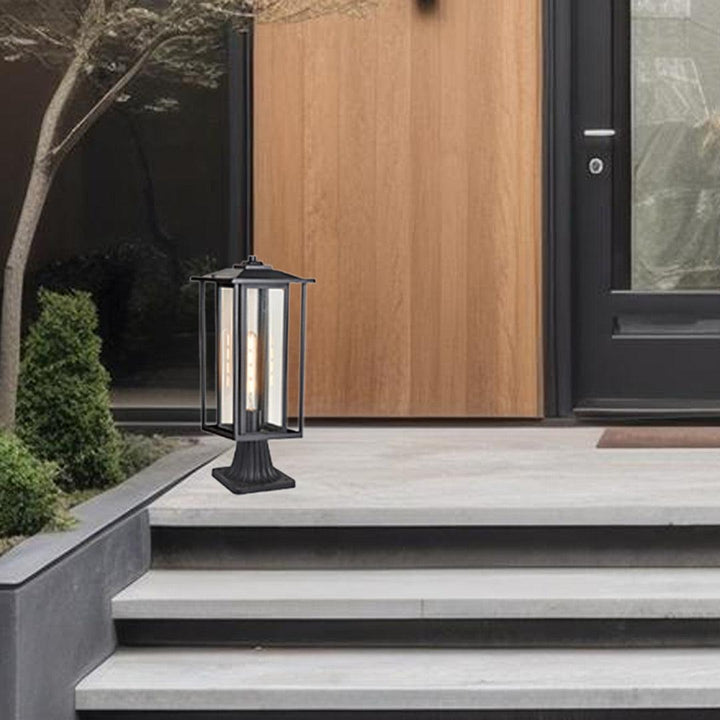 Verano Collection Outdoor Post Top - Black - Designer Chandelier Australia