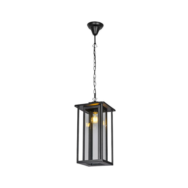 Verano Collection Outdoor Pendant - Black