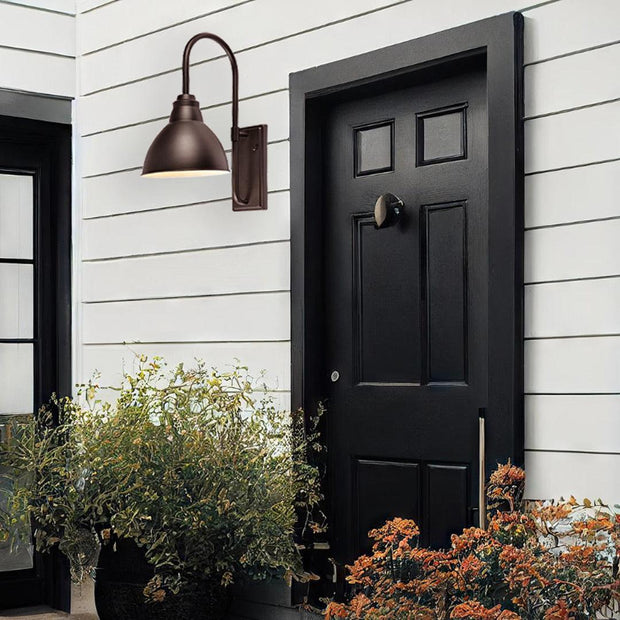 Brimly Collection Outdoor Wall Sconce - Brown
