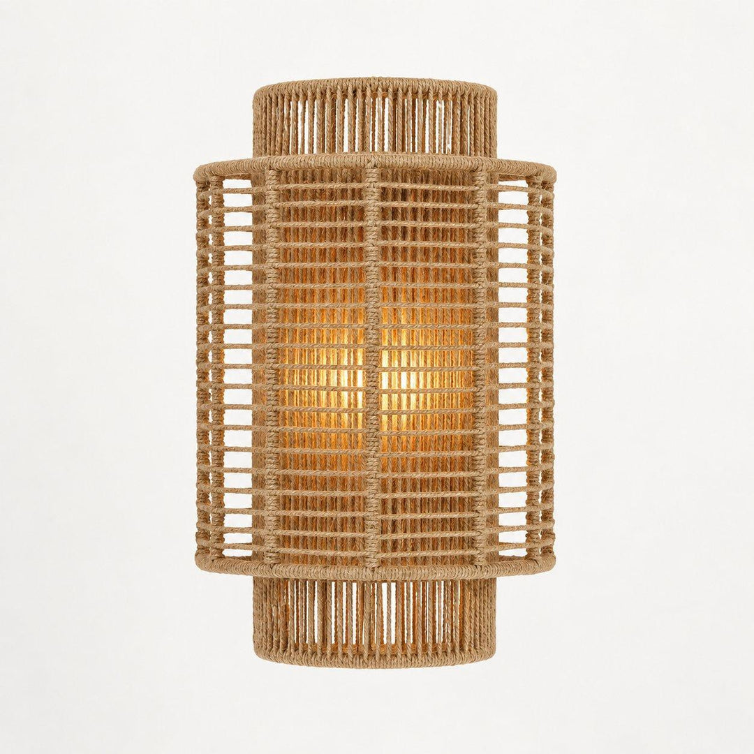 Jana Collection - Wall Light - Rattan - 2 Lights
