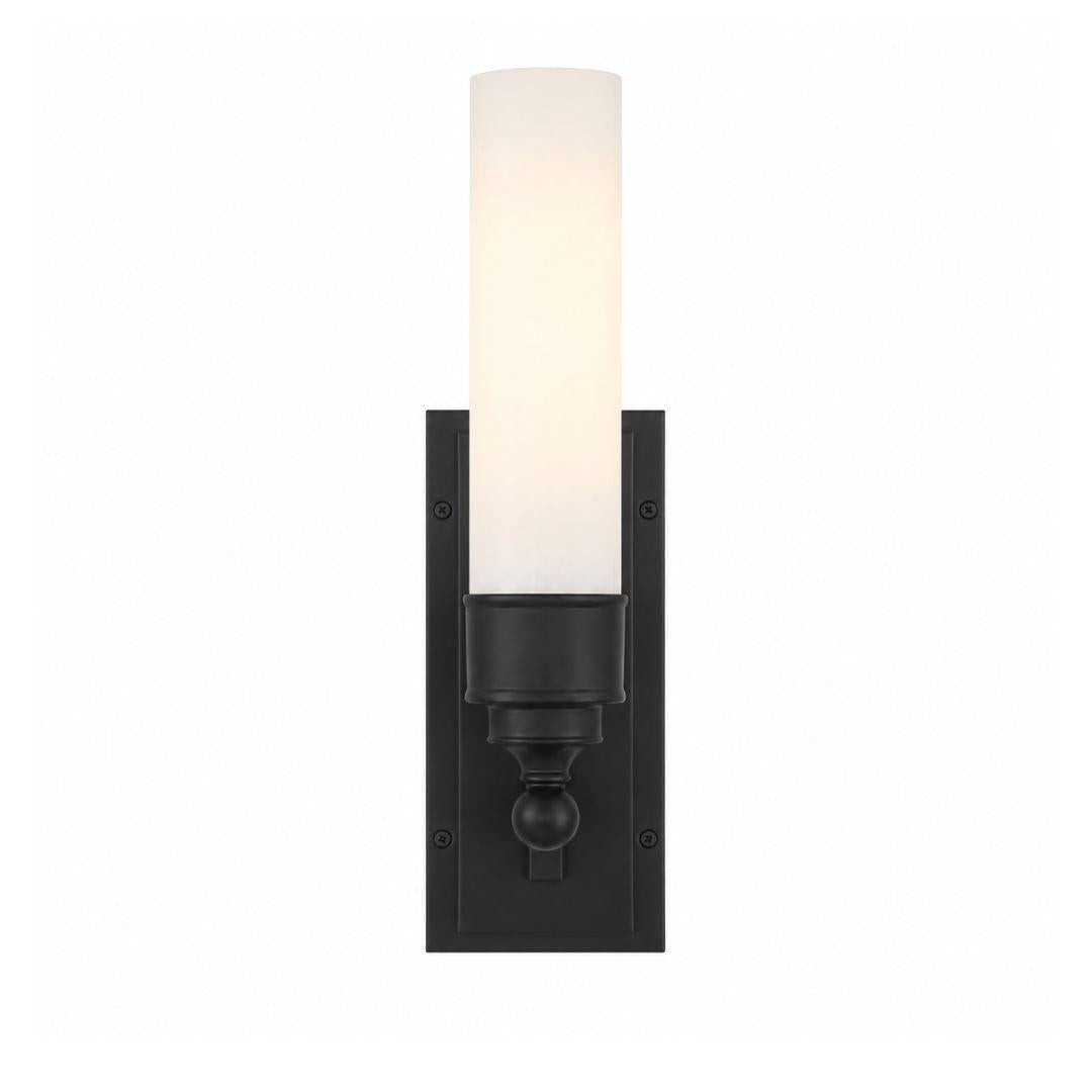 Jarvis 1 Light Wall Sconce - Black