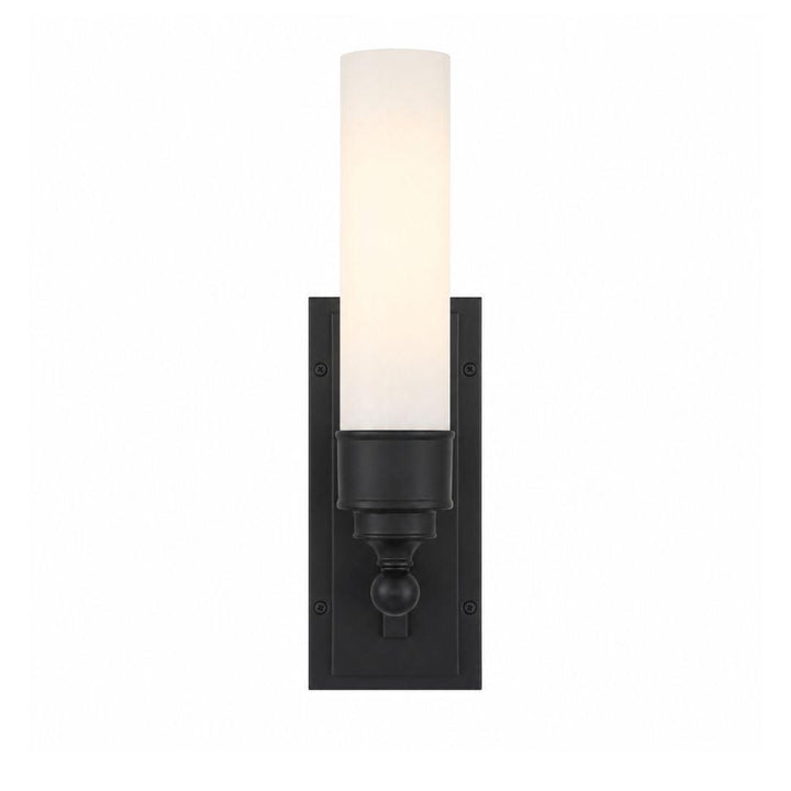 Jarvis 1 Light Wall Sconce - Black