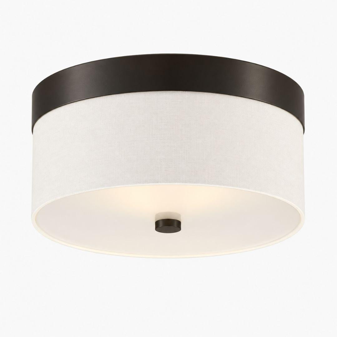 Jennings Collection - Flush Mount - Dark Bronze