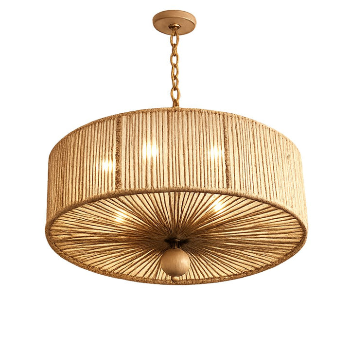 Karina Collection - Pendant - Rattan - W:60cm