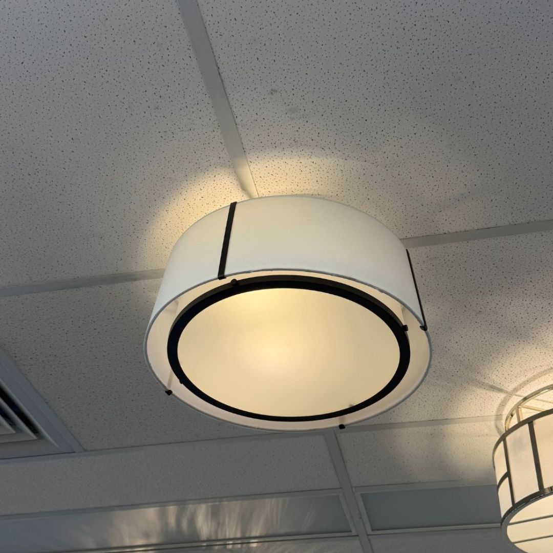 Kendal Collection - Flush Mount Chandelier- Matte Black - W:46cm