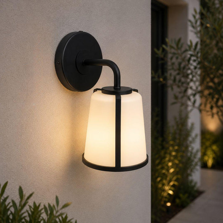 Kendal Collection - Wall Sconce - Matte Black Frame