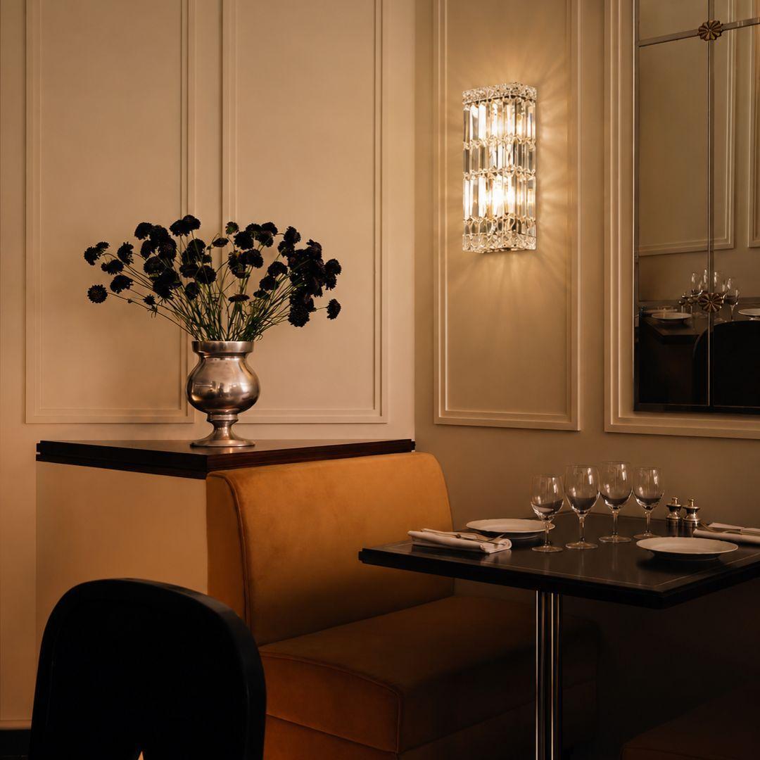Modular Wall Sconce Light - Rectangle - Chrome