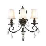 ARIA - Hampton Triple Arm Wall Sconce - Dark Bronze