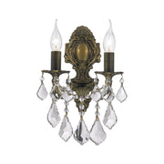 AMERICANA 2 Light Wall Sconce - Victorian - Antique Bronze Style