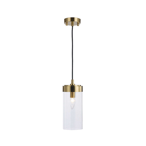 Provincial Collection - Single Light Pendant - Brass
