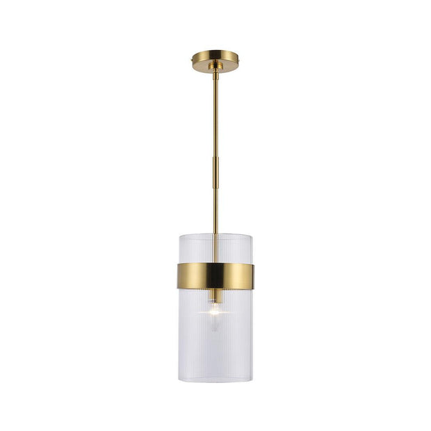Provincial Collection - Single Light - Rod Suspension - Brass