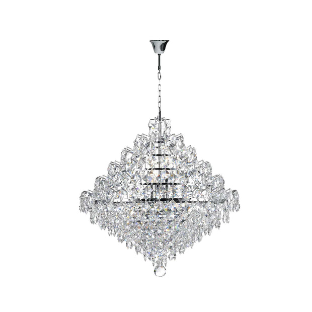 NewYork - Diamond Edge Crystal Pendant Light - 50cm