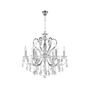 NewYork Princess 6 Arm Chandelier - W:62