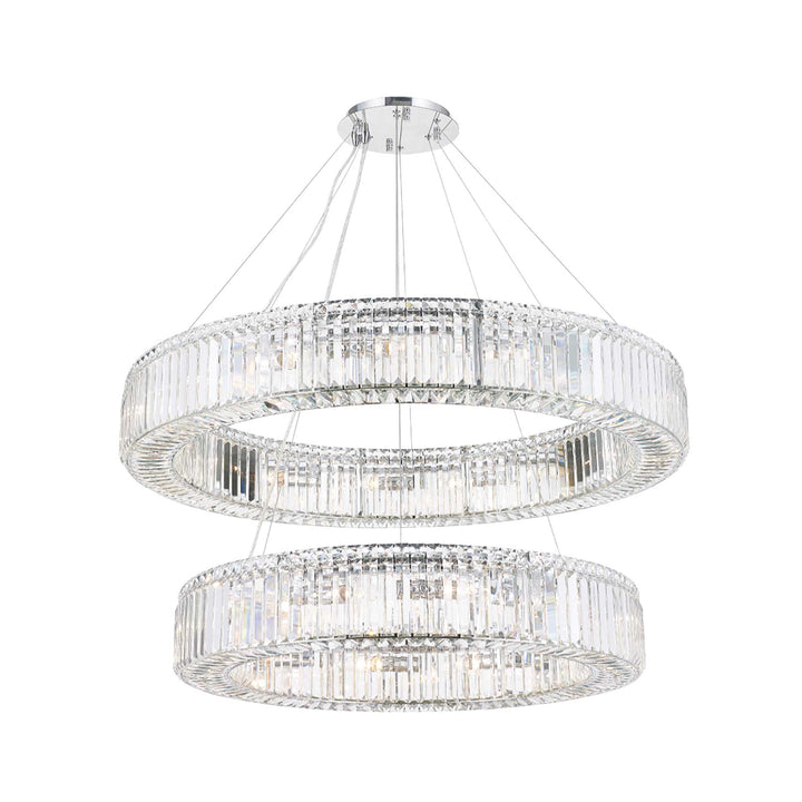 NewYork - Halo Double Ring - W: 100cm - Chrome