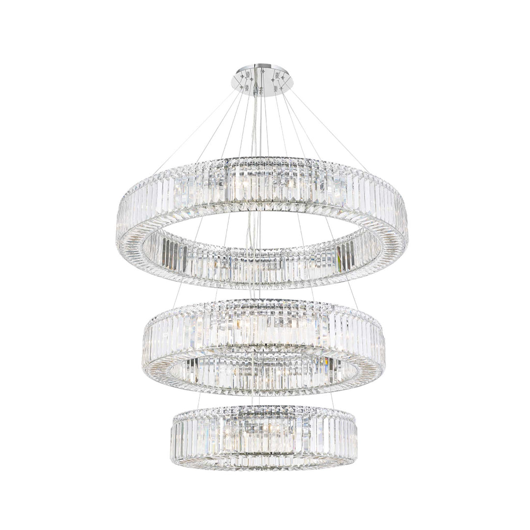 NewYork - Halo Triple Ring - W:100cm - Chrome