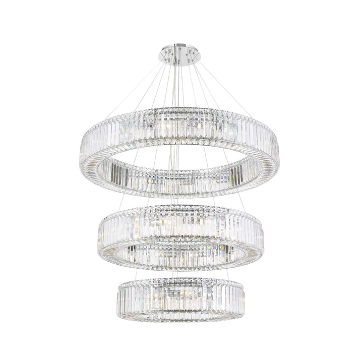 NewYork - Halo Triple Ring - W:100cm - Chrome