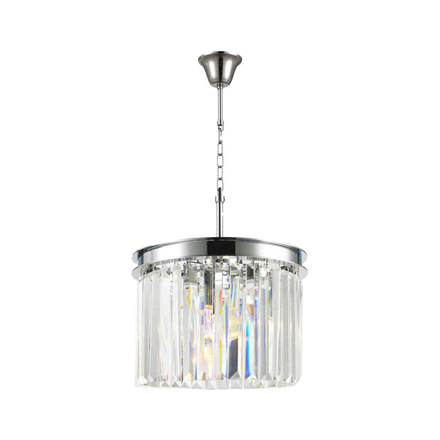 NewYork Oasis Open Ring Chandelier- Clear Finish - W:30cm