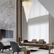 NewYork Oasis Spiral Chandelier - Gold - Width: 90cm