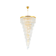 NewYork Oasis Spiral Chandelier - Gold - Width: 90cm