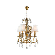 ARIA - Hampton 4 Arm Chandelier - Brass
