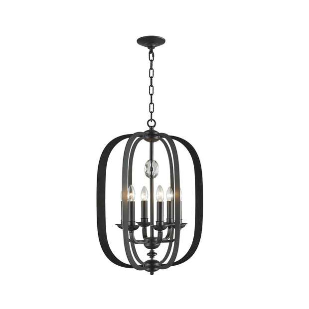 NewYork Luxe - 6 Light - Dark Bronze