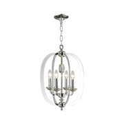 NewYork Luxe - 4 Light - Silver Plated