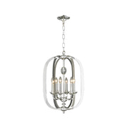 NewYork Luxe - 6 Light - Silver Plated