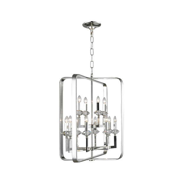 NewYork Allure - 12 Light - Silver Plated