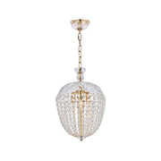 Bohemian Basket Chandelier - Width: 35 cm - Brass Fixtures