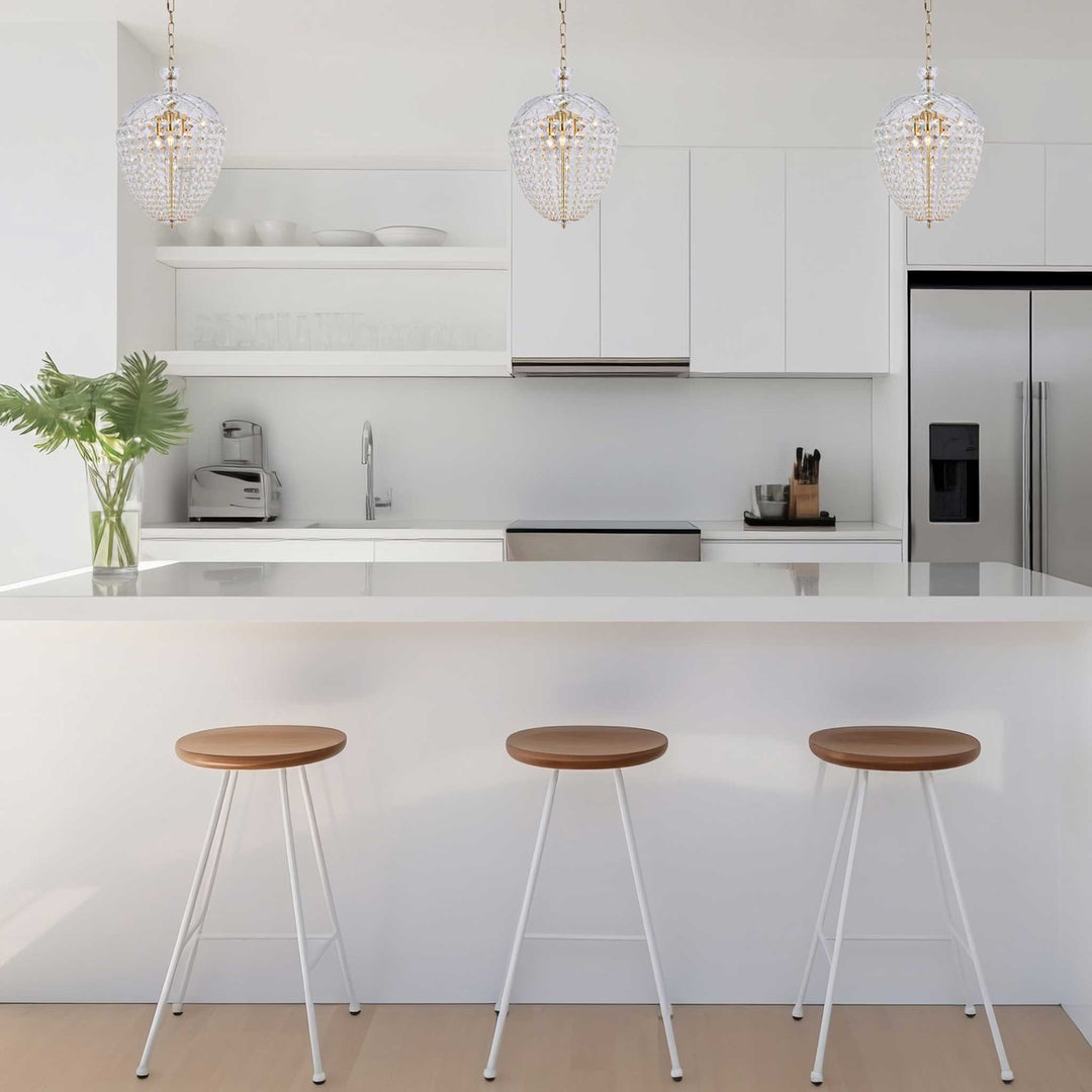 Bohemian Basket Chandelier - Width: 30 cm - Brass Fixtures - Designer Chandelier Australia