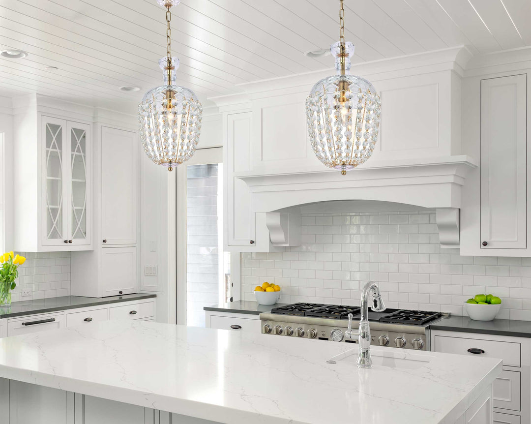 Bohemian Basket Chandelier - Width: 20 cm - Brass Fixtures - Designer Chandelier Australia